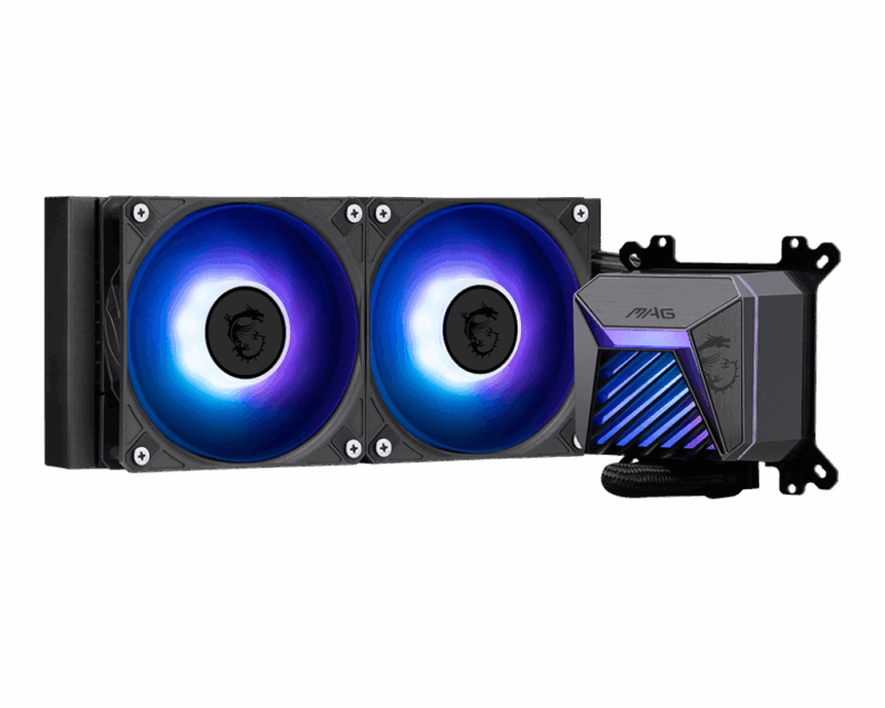 COOLER LIQUIDO MSI MAG CORELIQUID A15 240MM BLACK - Image 2