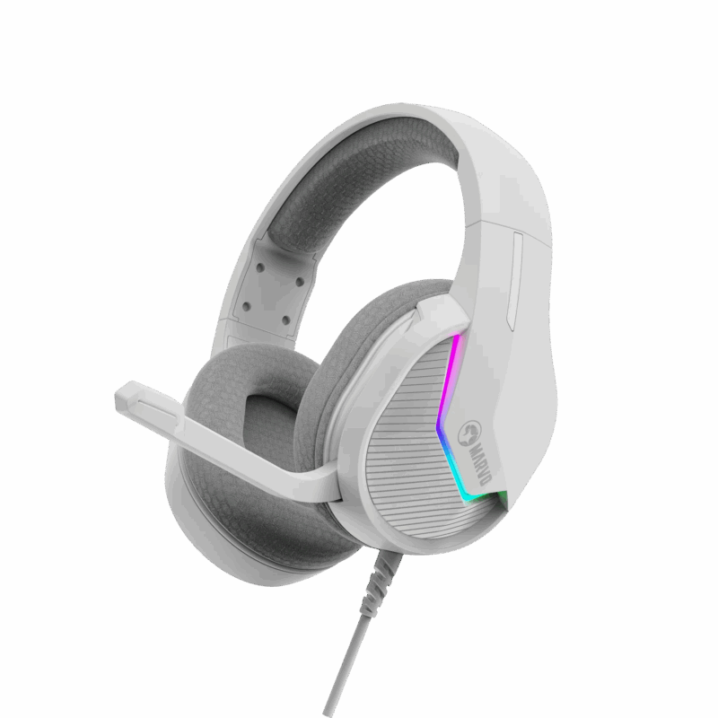 HEADSET MARVO SCORPION H8618 WHITE