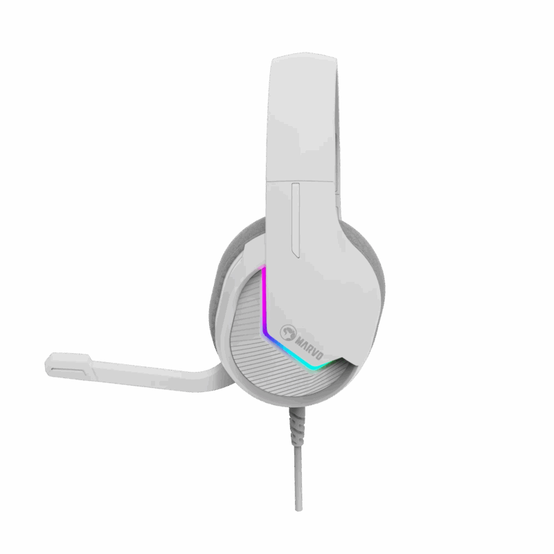 HEADSET MARVO SCORPION H8618 WHITE - Image 2