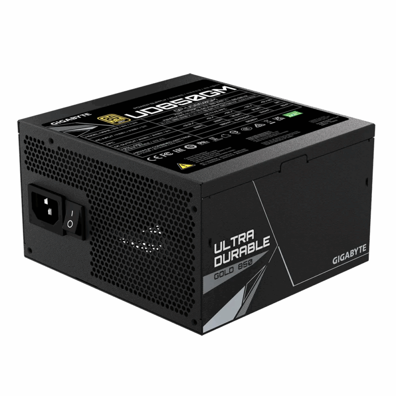 FUENTE DE PODER GIGABYTE UD 850W 80 PLUS GOLD ATX - Image 2