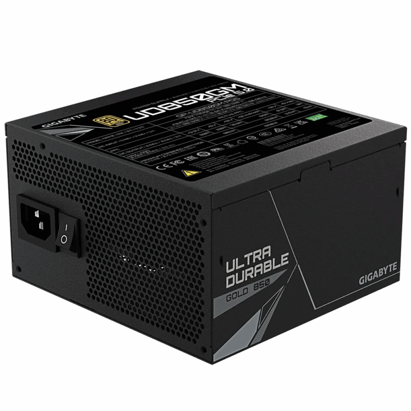 FUENTE DE PODER GIGABYTE UD FULL MODULAR 850W 80 PLUS GOLD PCIe G5 ATX3.0 - Image 7