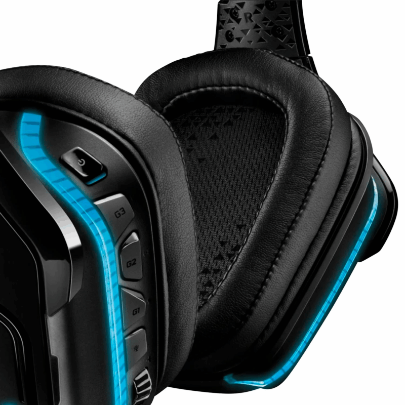 HEADSET LOGITECH GAMING G935 WIRELESS BLACK 7.1 - Image 4