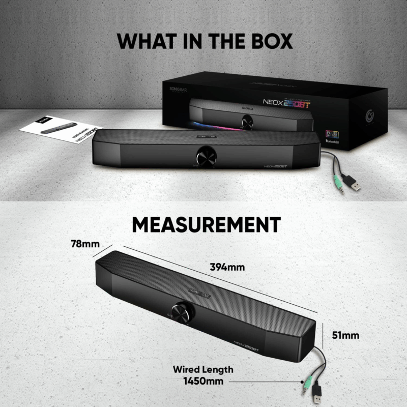 PARLARNTE SONICGEAR NEOX BT250 - Image 2