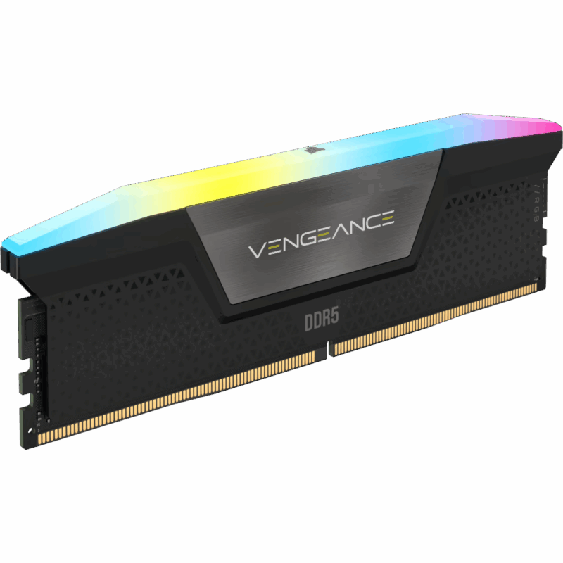 MEMORIA RAM CORSAIR VENGEANCE RGB 16GB DDR5 5200MHZ