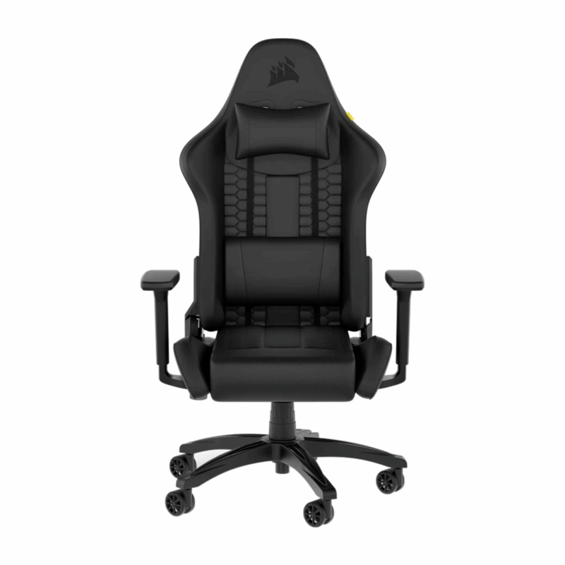 SILLA GAMER CORSAIR TC100 RELAXED LEATHERETTE BLACK - Image 2