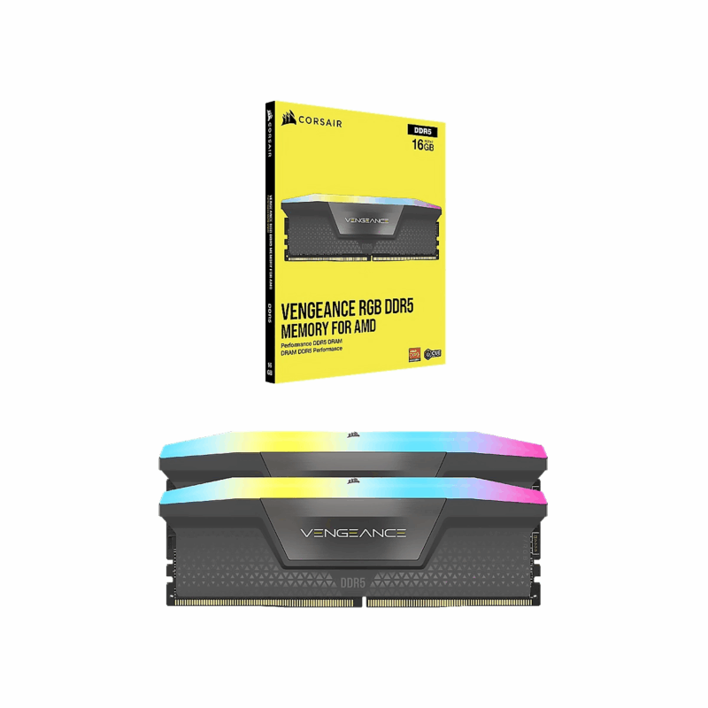 MEMORIA RAM CORSAIR VENGEANCE RGB DDR5 32GB 2X16GB 5600Mts CL40 - Image 3