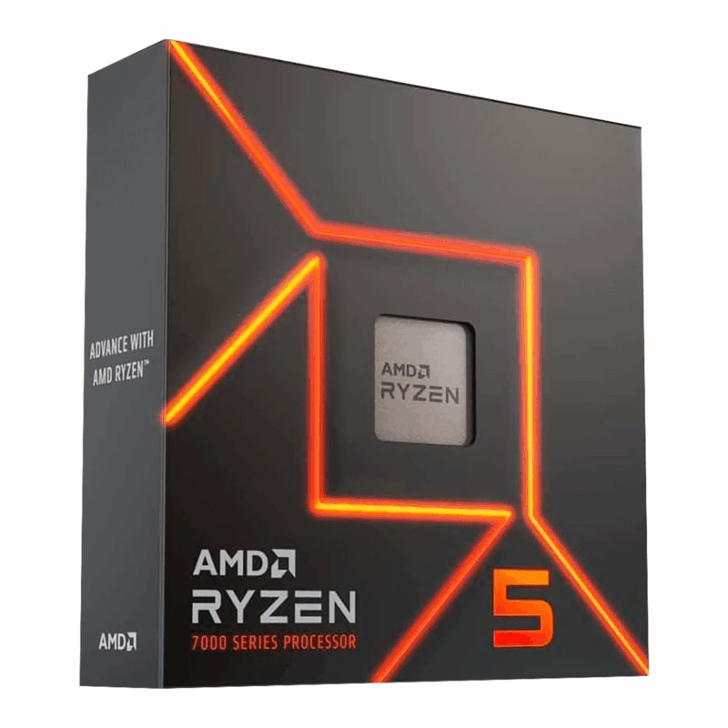 PROCESADOR AMD RYZEN 5 7600X 4.7GHZ 6 NÚCLEOS 12 HILOS AM5