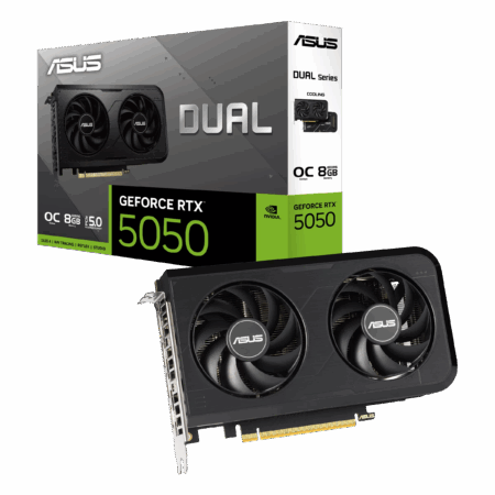 TARJETA DE VIDEO ASUS DUAL RTX 5050 8GB OC EDITION