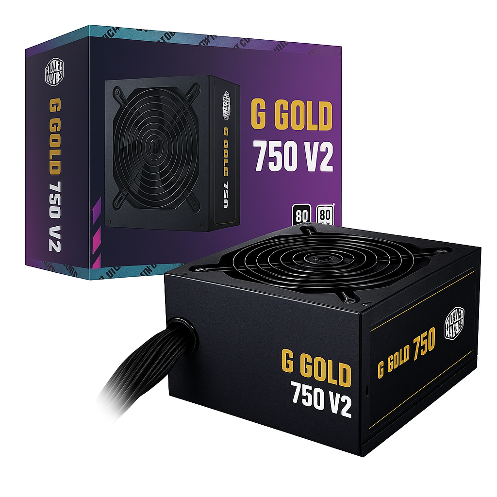 FUENTE DE PODER COOLER MASTER G GOLD 750W V2