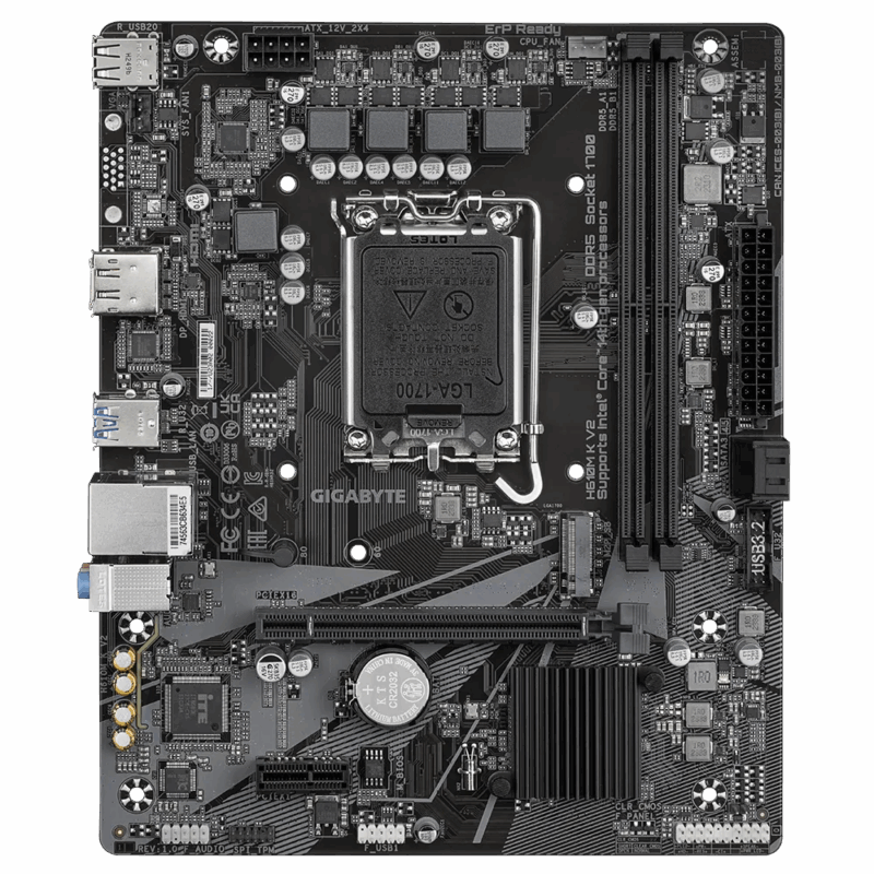 MAINBOARD GIGABYTE H610M-K V2 - Image 2