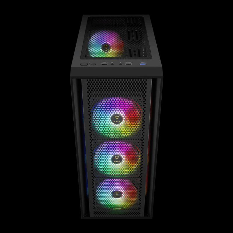 CASE GAMDIAS AURA GC2 ELITE BLACK - Image 3