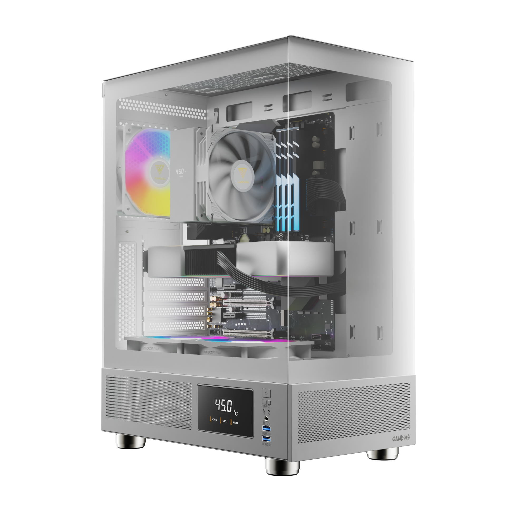 CASE GAMDIAS ATLAS E1 WHITE