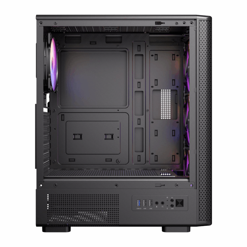 CASE ANTEC VX310 BLACK X4 FANS ARGB - Image 4