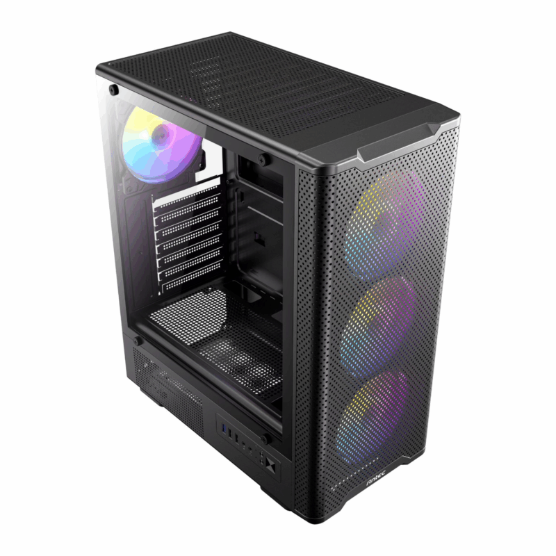 CASE ANTEC VX310 BLACK X4 FANS ARGB - Image 5
