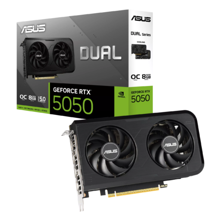TARJETA DE VIDEO ASUS DUAL RTX 5050 8GB OC EDITION