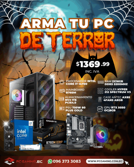 PC PROMO I7 14700 + RTX 5050 OC 8GB