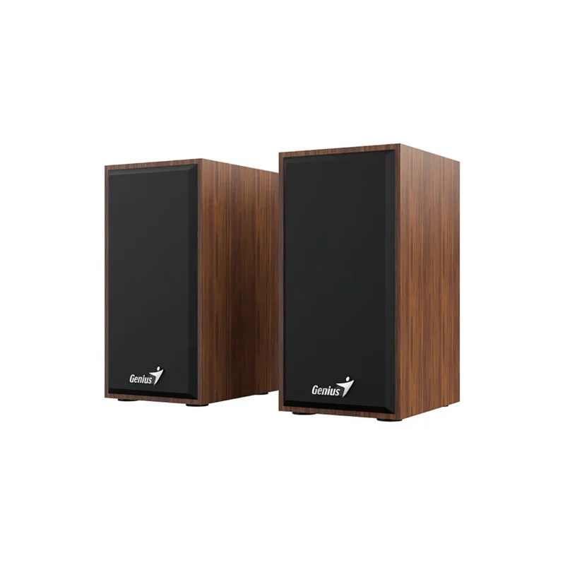 PARLANTES GENIUS SP-HF180 USB WOOD GP-190006 - Image 2