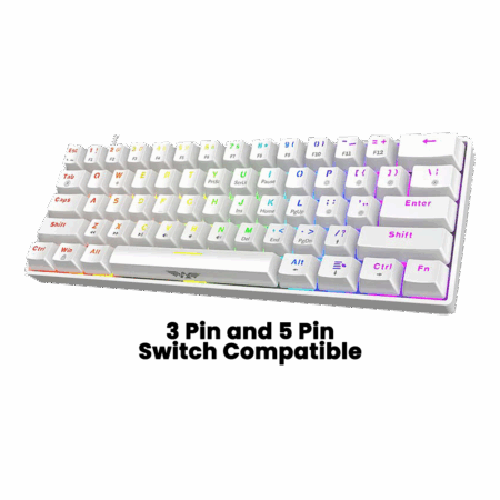 TECLADO MECANICO ARMAGGEDDON MKA 1C NEX WHITE LINE