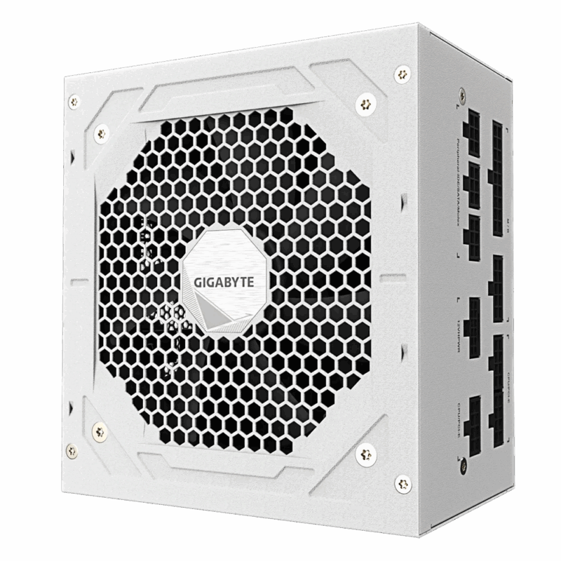 FUENTE DE PODER GIGABYTE UD FULL MODULAR 850W 80 PLUS GOLD PCIe G5 ATX3.0 WHITE - Image 5