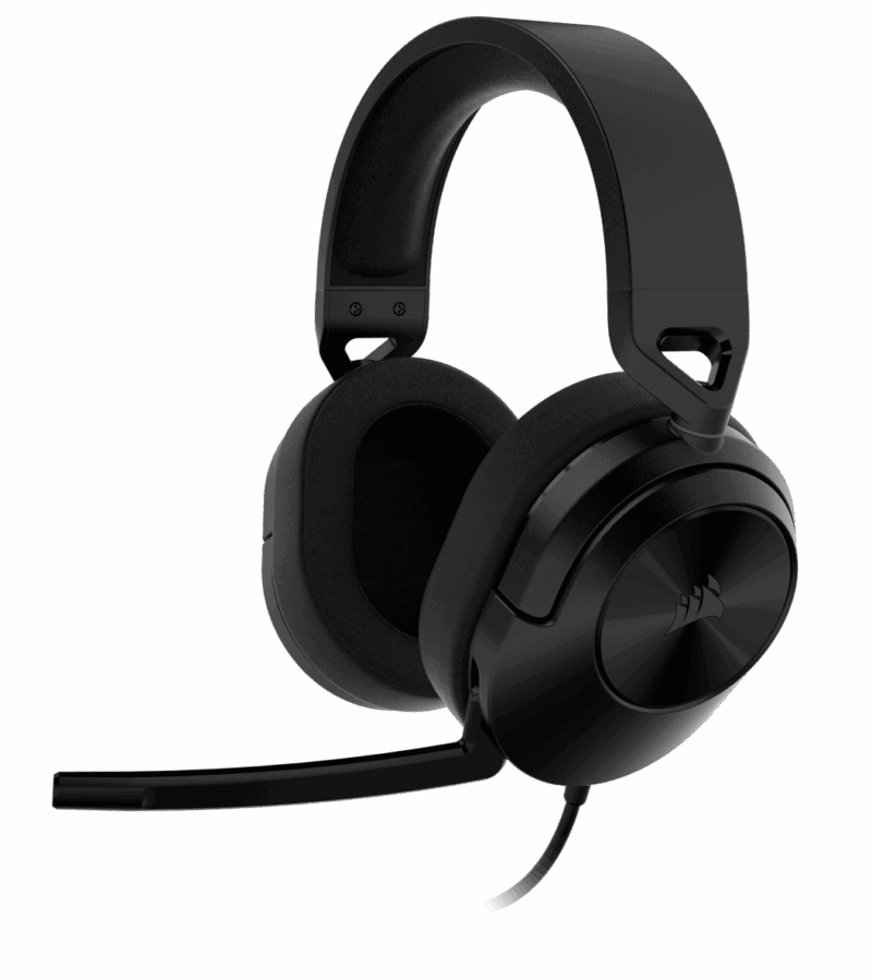 HEATSET CORSAIR HS55 STEREO BLACK