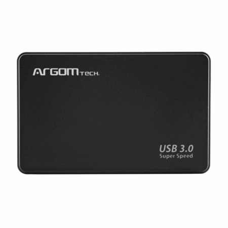 ENCLOSURE ARGOM 2.5INC. SATA USB 3.0 NEGRO