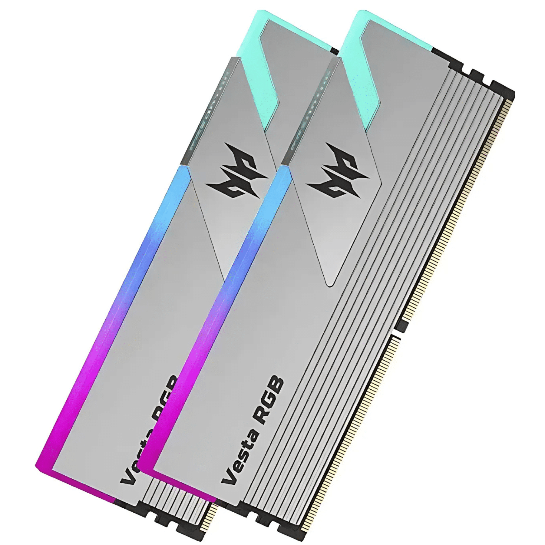 MEMORIA RAM PREDATOR VESTA II RGB 32GB (16x2) DDR5-7200MHZ PLATA - Image 3