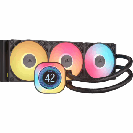 COOLER LIQUIDO COSAIR ICUE LINK TITAN 360MM RX LCD BLACK