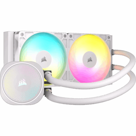 COOLER LIQUIDO CORSAIR NAUTILUS 240MM RS ARGB WHITE