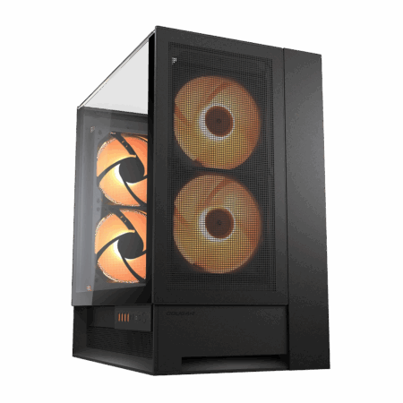 CASE COUGAR OMNYX BLACK X4FANS