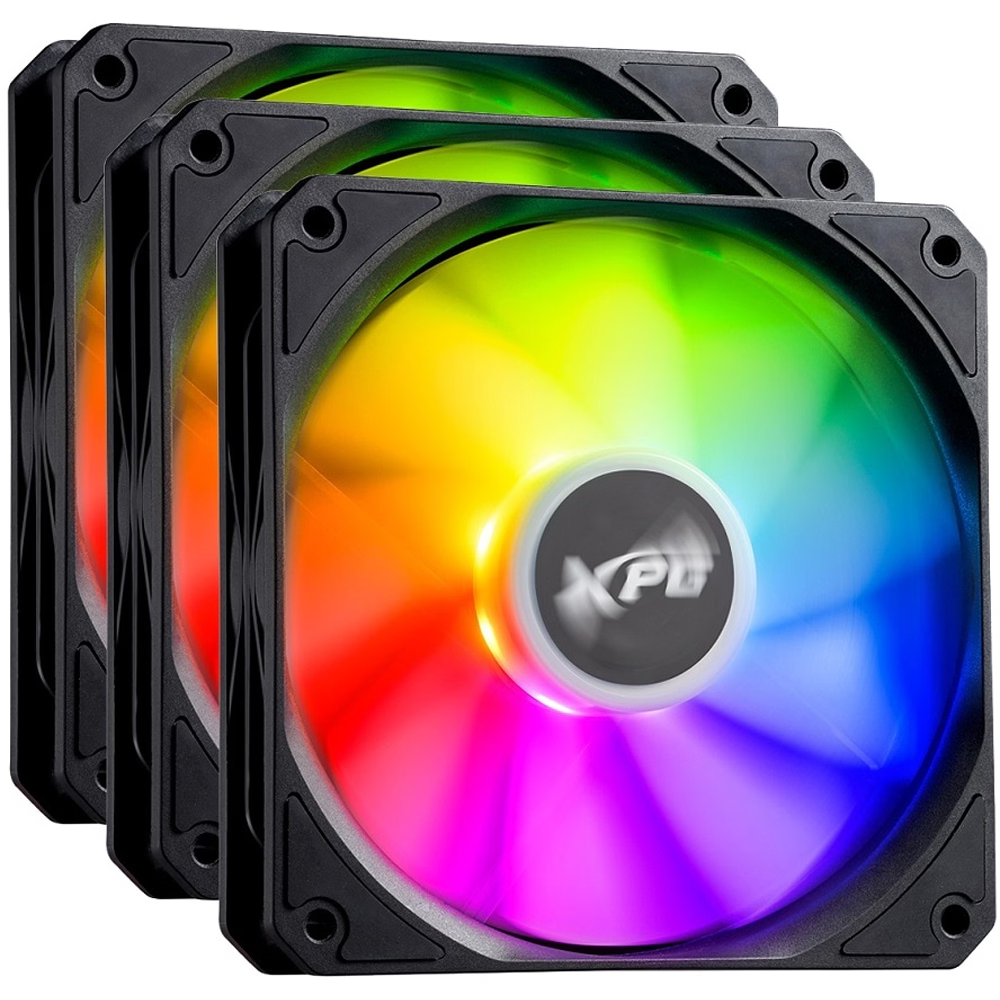 PACK DE FANS XPG VENTOR R 120 ARGB X3