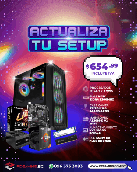 PC PROMO RYZEN 7 5700G
