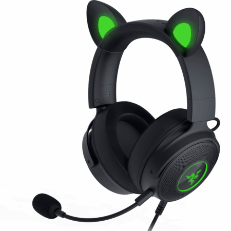 HEADSET RAZER KRAKEN KITTY V2 PRO WIRED BLACK