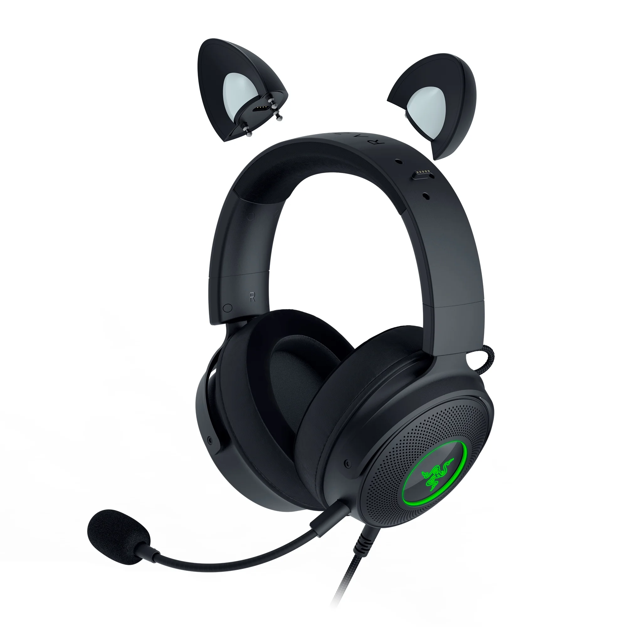 HEADSET RAZER KRAKEN KITTY V2 PRO WIRED BLACK - Image 4