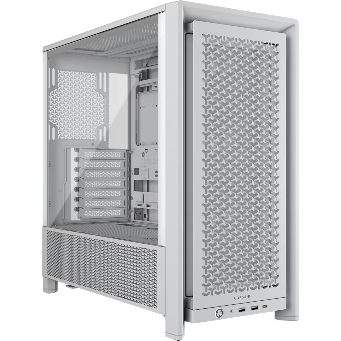 CASE CORSAIR 4000D RS X3FANS WHITE