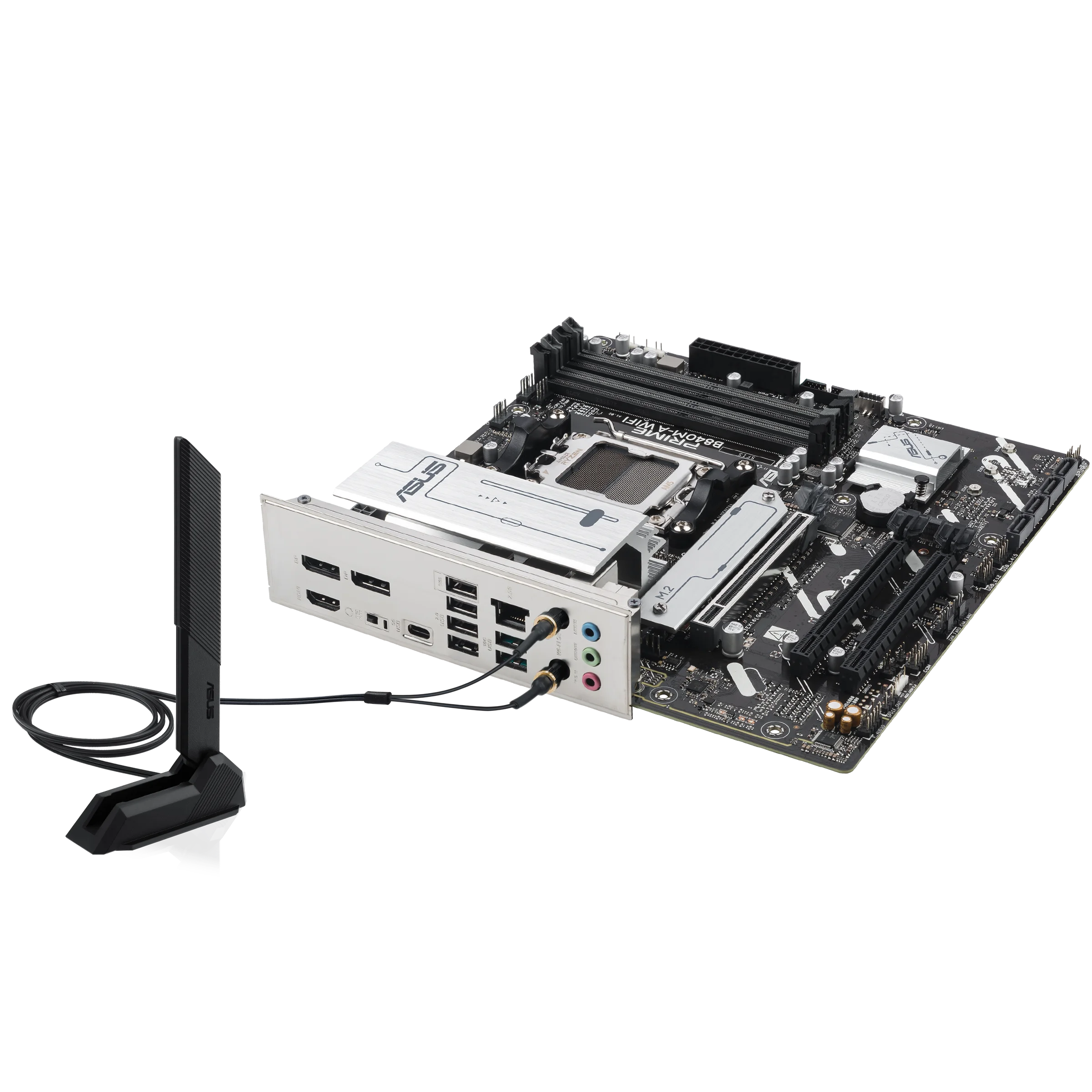 MAINBOARD ASUS PRIME B840M-A WIFI 4DDR5 AM5 M-ATX - Image 2