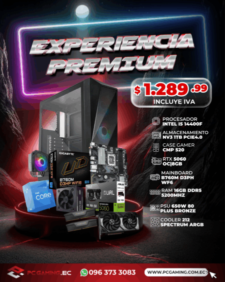 PC PROMO I5 14400F + RTX 5060 8GB