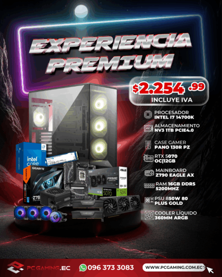 PC PROMO I7 14700K + RTX 5070 12GB