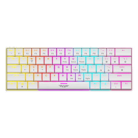 TECLADO MECANICO ARMAGGEDDON SMK 1C LINEAR WHITE