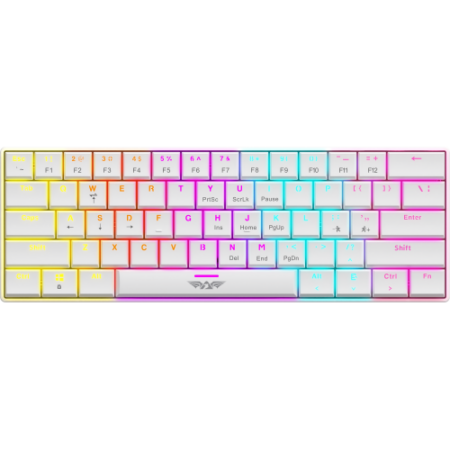 TECLADO MECANICO ARMAGGEDDON SMK 1C LINEAR WHITE