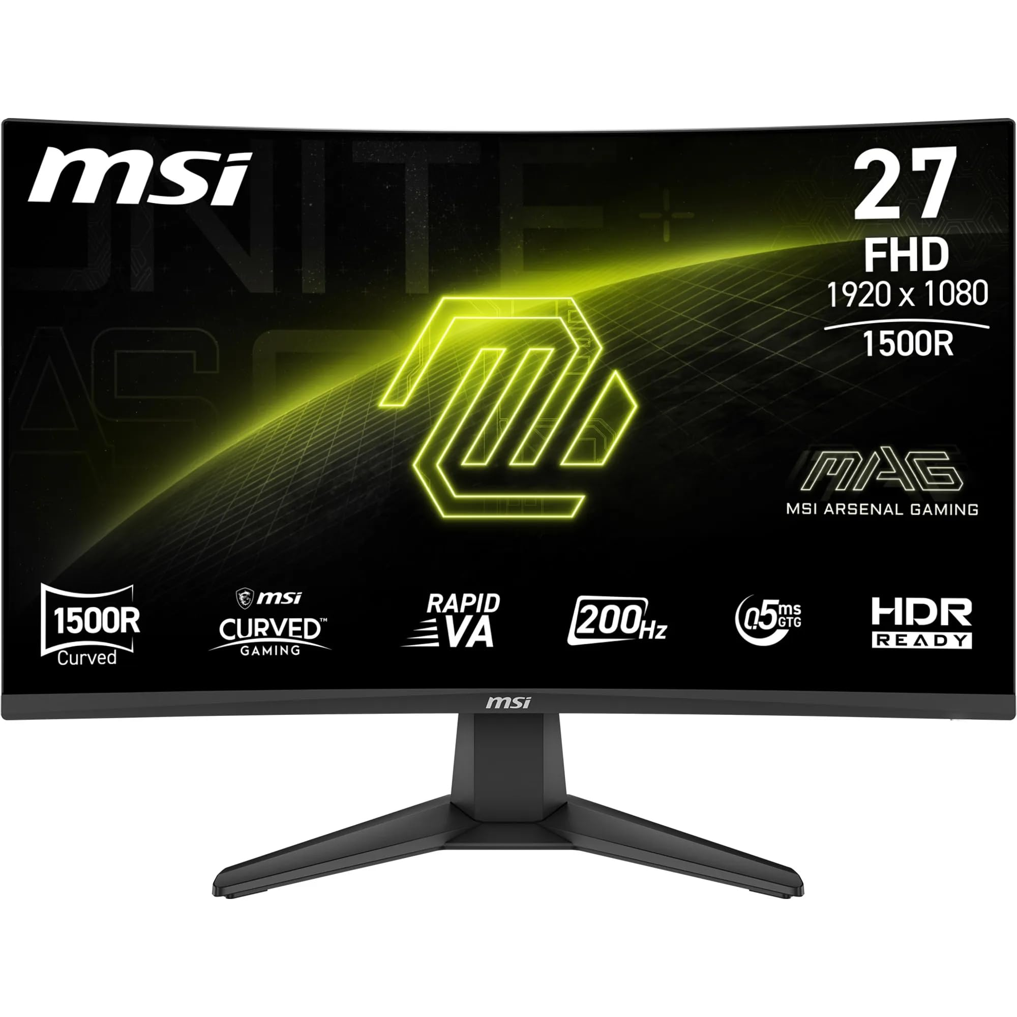 MONITOR MSI MAG 276CF E20 27PULG/ VA/ FHD/ 200HZ/ 0.5MS CURVO