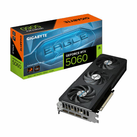 TARJETA DE VIDEO GIGABYTE RTX™ 5060 EAGLE MAX OC 8G