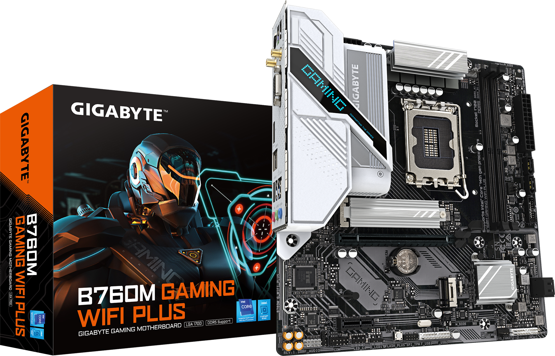 MAINBOARD GIGABYTE B760M GAMING WIFI PLUS