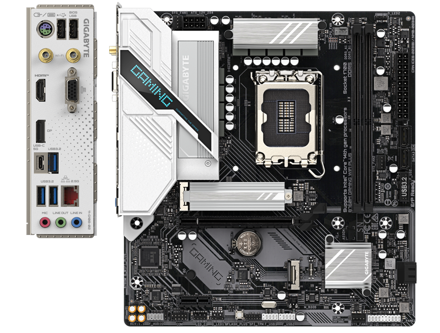 MAINBOARD GIGABYTE B760M GAMING WIFI PLUS - Image 2