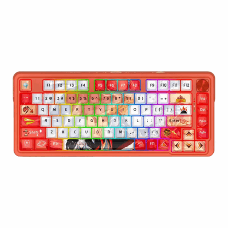 TECLADO GAMER WIRELESS UCAL PRO K673AK-RGB-PRO ROJO MECANICO REDRAGON