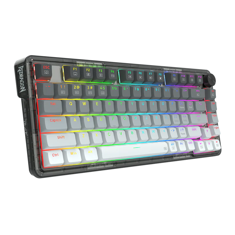 TECLADO GAMER UCAL K673GG-RGB-PRO GRIS REDRAGON - Image 2