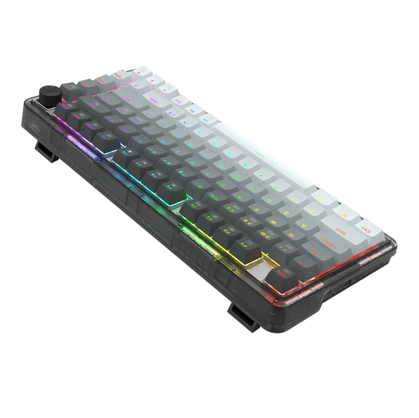 TECLADO GAMER UCAL K673GG-RGB-PRO GRIS REDRAGON - Image 3