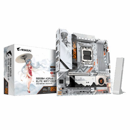 MAINBOARD GIGABYTE B850M AORUS EELITE WiFi7 Ice-P DDR5
