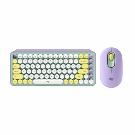 COMBO LOGITECH POP LILA TECLADO + MOUSE