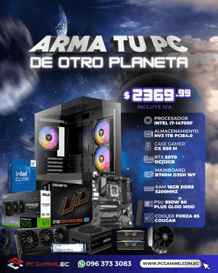 PC PROMO i7 14700F + RTX 5070 12GB