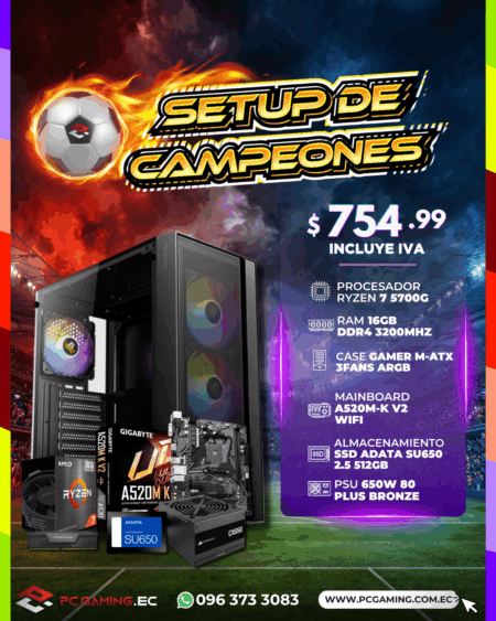 PC PROMO RYZEN 7 5700G